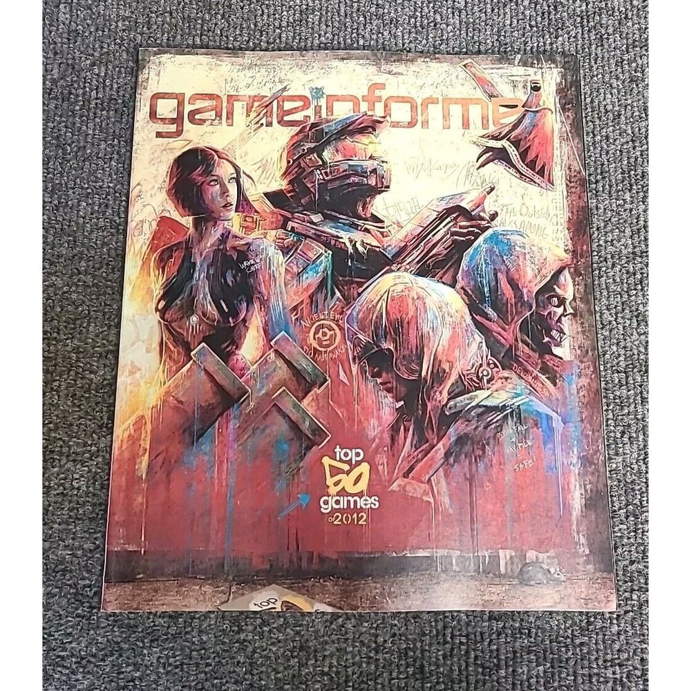 Game Informer Video Game Magazine #237 January 2013 Top 50 Games Of 2012 Halo